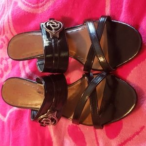 Black Dexter Criss Cross Heel Size 9
